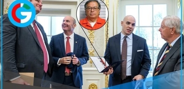 Foto de Petro preso en Casa Blanca causa crisis diplomática
