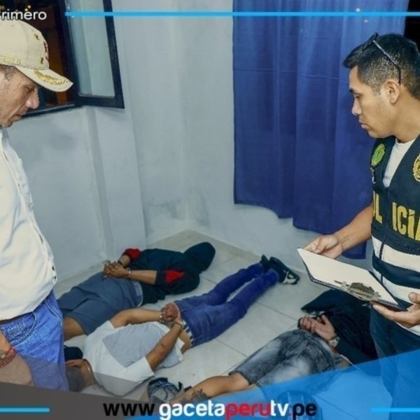 Jeri resalta operativo que desarticuló “Los Gallegos”
