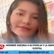 Hombre asesina a su pareja y la abandona en un costal.