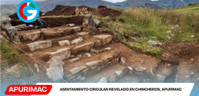 Asentamiento circular revelado en Chincheros, Apurímac