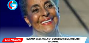 Susana Baca falla en conseguir cuarto Latin Grammy.