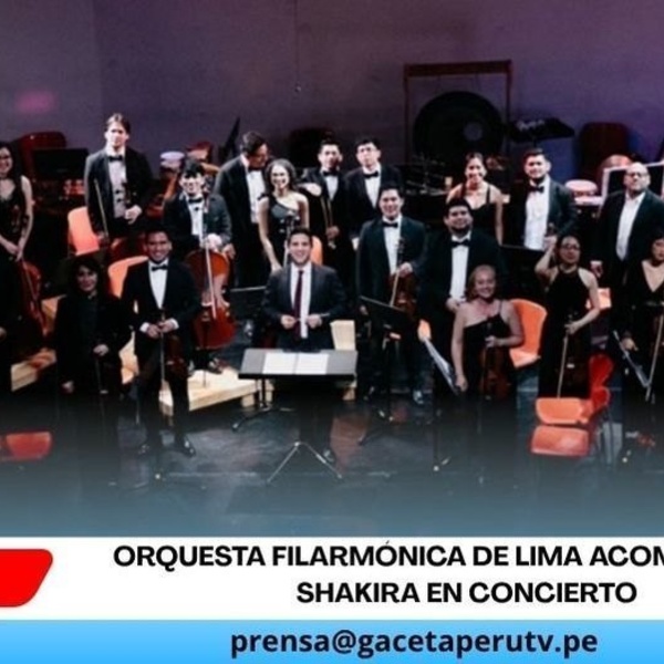 Orquesta Filarmónica de Lima acompañará a Shakira en concierto