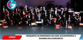 Orquesta Filarmónica de Lima acompañará a Shakira en concierto