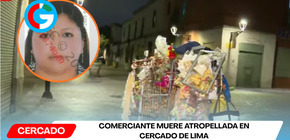 Comerciante muere atropellada en Cercado de Lima