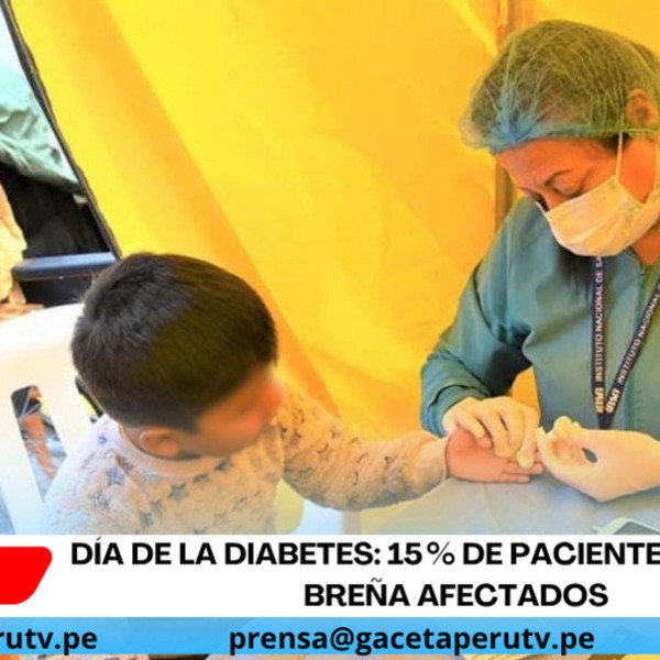 Día contra la Diabetes: 15 % de pacientes del INSN-Breña afectados