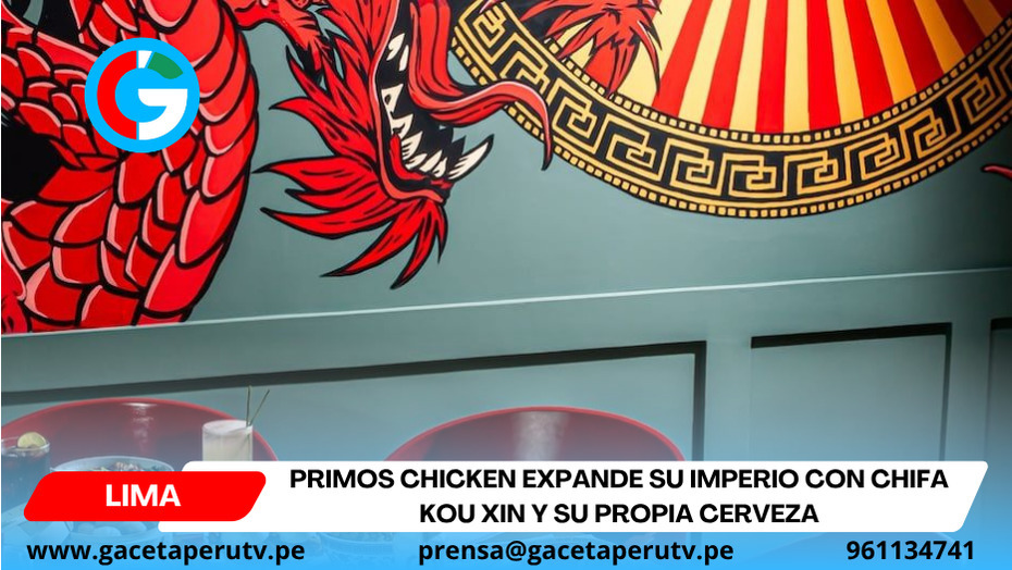 Primos Chicken expande su imperio con chifa Kou Xin y su propia cerveza