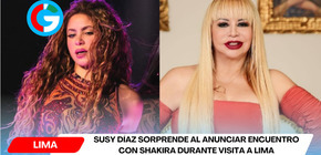 Susy Díaz sorprende al anunciar encuentro con Shakira durante visita a Lima