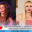 Susy Díaz sorprende al anunciar encuentro con Shakira durante visita a Lima