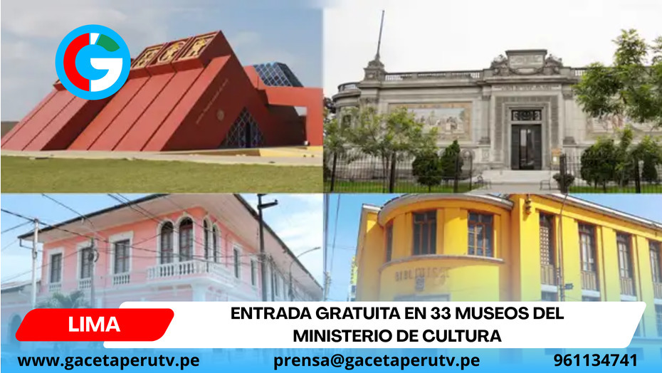 Entrada gratuita en 33 museos del Ministerio de Cultura