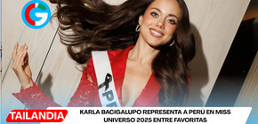 Karla Bacigalupo representa a Perú en Miss Universo 2025 entre favoritas
