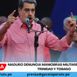 Maduro denuncia maniobras militares de EE.UU. en Trinidad y Tobago