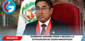Gobierno aprueba pedir a Bélgica la extradición de César Hinostroza