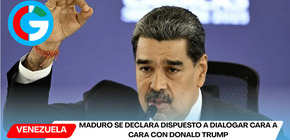Maduro se declara dispuesto a dialogar cara a cara con Donald Trump