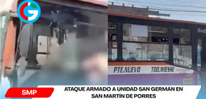 Ataque armado a unidad San Germán en SMP