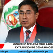Gobierno aprueba pedir a Bélgica la extradición de César Hinostroza