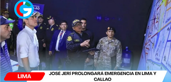 José Jerí prolongará emergencia en Lima y Callao