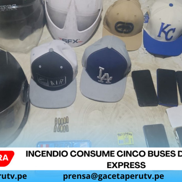 PNP desarticula banda criminal en Lima Norte.