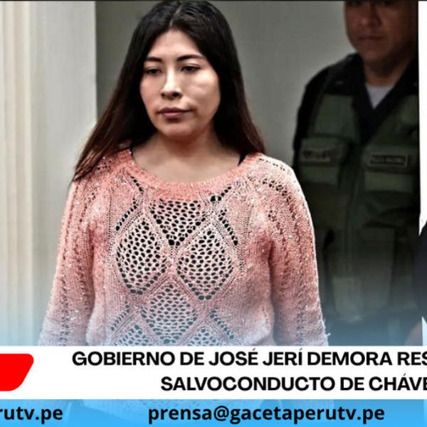 Gobierno de José Jerí demora respuesta al salvoconducto de Chávez