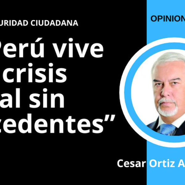 El Perú vive una crisis moral sin precedentes