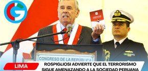 Rospigliosi advierte que el terrorismo sigue amenazando a la sociedad peruana
