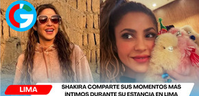 Shakira comparte sus momentos más íntimos durante su estancia en Lima