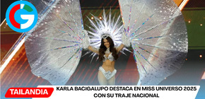 Karla Bacigalupo destaca en Miss Universo 2025 con su Traje Nacional