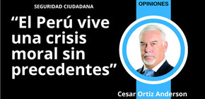 El Perú vive una crisis moral sin precedentes