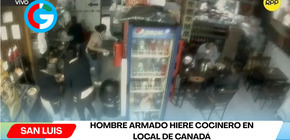 Hombre armado hiere cocinero en local de Canadá