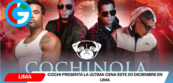 Cochi presenta La última cena este 20 diciembre en Lima