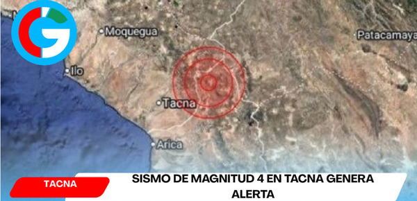 Sismo de magnitud 4 en Tacna genera alerta, sin daños mayores