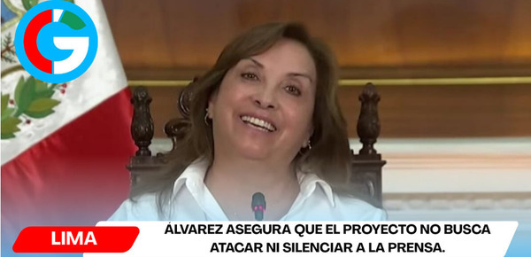 Álvarez asegura que el proyecto no busca atacar ni silenciar a la prensa.