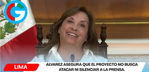 Álvarez asegura que el proyecto no busca atacar ni silenciar a la prensa.