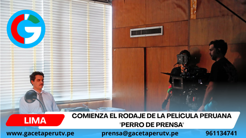 Comienza el rodaje de la película peruana "Perro de prensa"