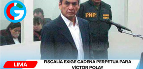 La Fiscalía exige cadena perpetua para Víctor Polay.