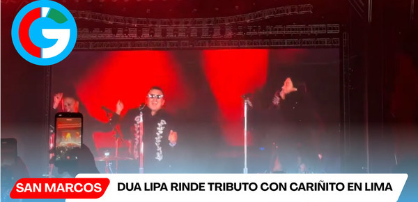 Dua Lipa rinde tributo con Cariñito en Lima