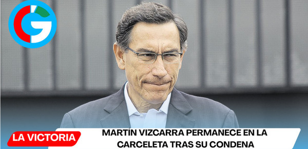 Martín Vizcarra permanece en la carceleta tras su condena.