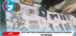 PNP captura venezolanos ligados a banda extorsiva