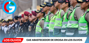 Cae abastecedor de droga en Los Olivos