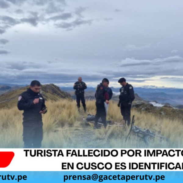 Turista fallecido por impacto de rayo en Cusco es identificado