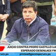 Juicio contra Pedro Castillo llega hoy a su esperado desenlace final