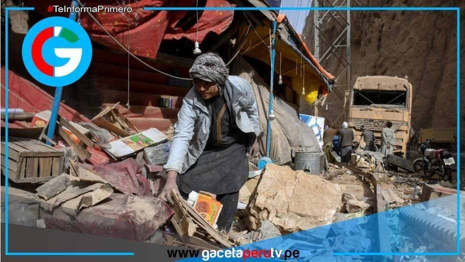 Magnitud 6,3 sacude Afganistán y deja al menos veinte víctimas