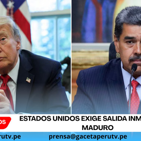 Estados Unidos exige salida inmediata de Maduro