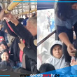 Mujer sorprende con insólita forma de cobrar pasaje en bus urbano