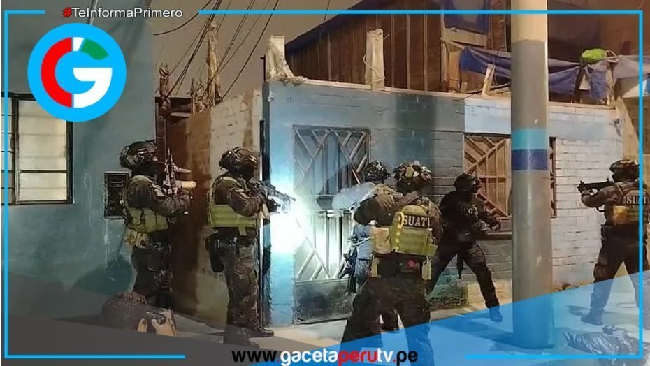 Cae clan Perú Unidos tras megaoperativo en Lima y Callao