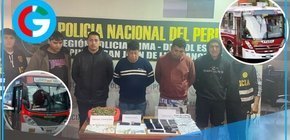 PNP desarticula dos redes en SJL y Callao
