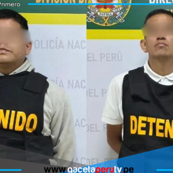 Detienen a dos sospechosos en crimen de alférez de la PNP