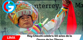Rey Chicchi celebra 50 años de la Danza de las Tijeras