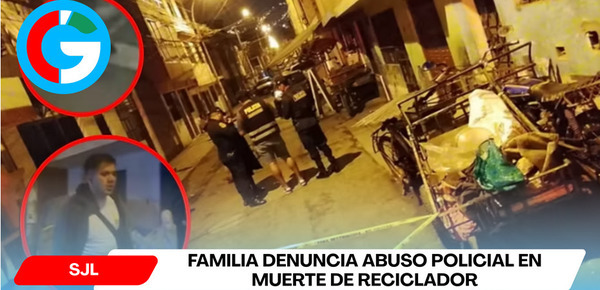 Familia denuncia abuso policial en muerte de reciclador