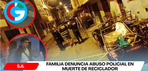 Familia denuncia abuso policial en muerte de reciclador