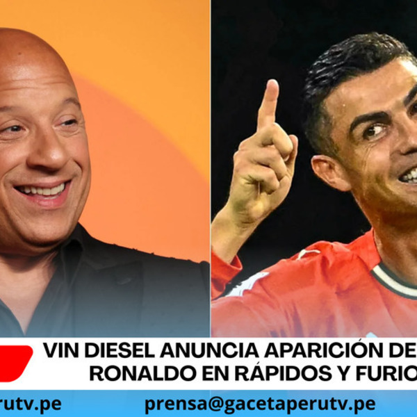 Vin Diesel anuncia aparición de Cristiano Ronaldo en Rápidos y Furiosos 11